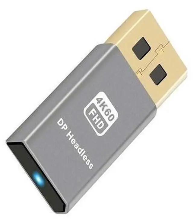 Main image of WRIARICH Adapter 4K@60Hz DP Virtual Display Displayport Active Adapter Dummy Plug Headless Ghost Emulator 1080p@120Hz