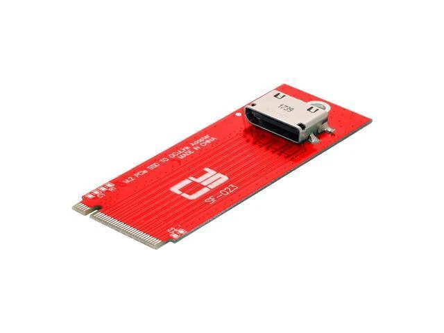 Alt view image 2 of 7 - WRIARICH PCI-E 3.0 M.2 M-Key to Oculink SFF-8612 SFF-8611 Host Adapter for PCIe Nvme SSD 2260 Adapter