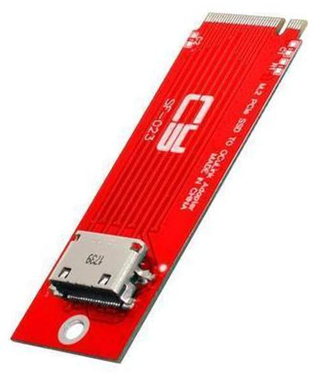 Main image of WRIARICH PCI-E 3.0 M.2 M-Key to Oculink SFF-8612 SFF-8611 Host Adapter for PCIe Nvme SSD 2260 Adapter