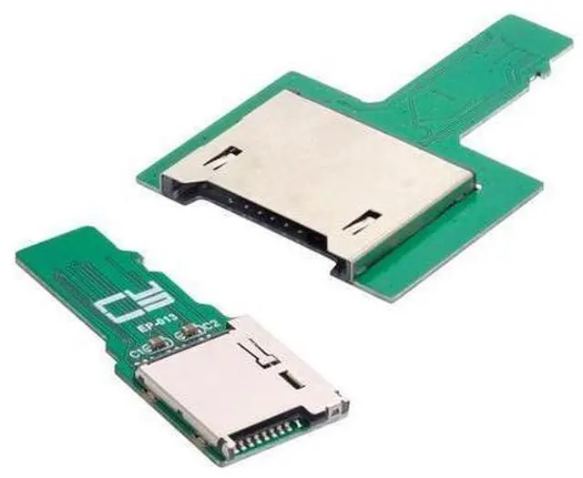 Main image of WRIARICH 2pcs TF Micro SD Male Extender to SD Card Female Extension Adapter PCBA SD/SDHC/SDXC UHS-III UHS-3 UHS-2