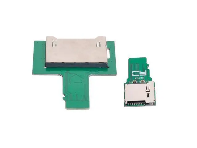 Alt view image 6 of 7 - WRIARICH 2pcs TF Micro SD Male Extender to SD Card Female Extension Adapter PCBA SD/SDHC/SDXC UHS-III UHS-3 UHS-2