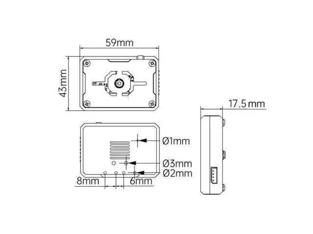 Alt view image 7 of 7 - WRIARICH ESP32-S3 Camera Module WiFi Bluetooth 5.0 AI Vision Support C/C++ Programmed Video Transmission Face/Color Recognition Line Tracking Smart Vision Module