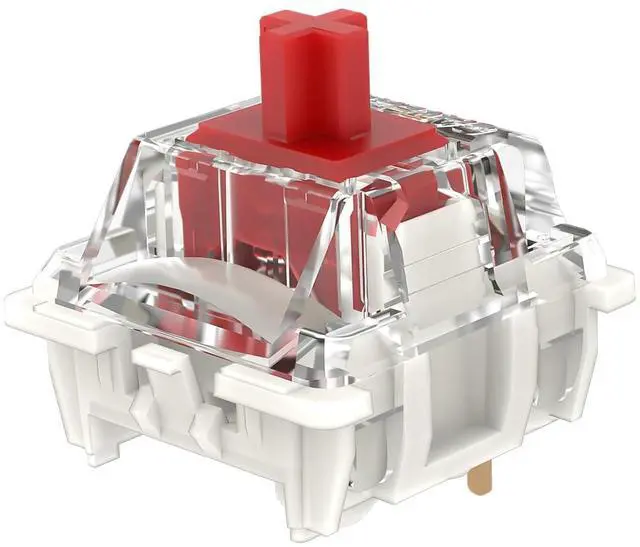 Main image of WRIARICH DRAOZA Gateron G Red Pro 3.0 Switches 3 Pin Pre Lubed RGB SMD Linear Switches for MX Gaming Mechanical Keyboard (G Pro 3.0,Red,36PCS)