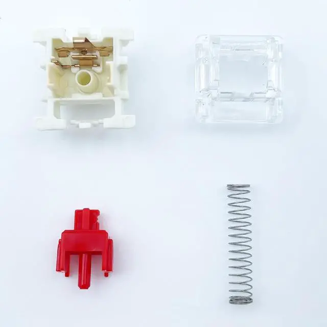 Alt view image 6 of 7 - WRIARICH DRAOZA Gateron G Red Pro 3.0 Switches 3 Pin Pre Lubed RGB SMD Linear Switches for MX Gaming Mechanical Keyboard (G Pro 3.0,Red,36PCS)