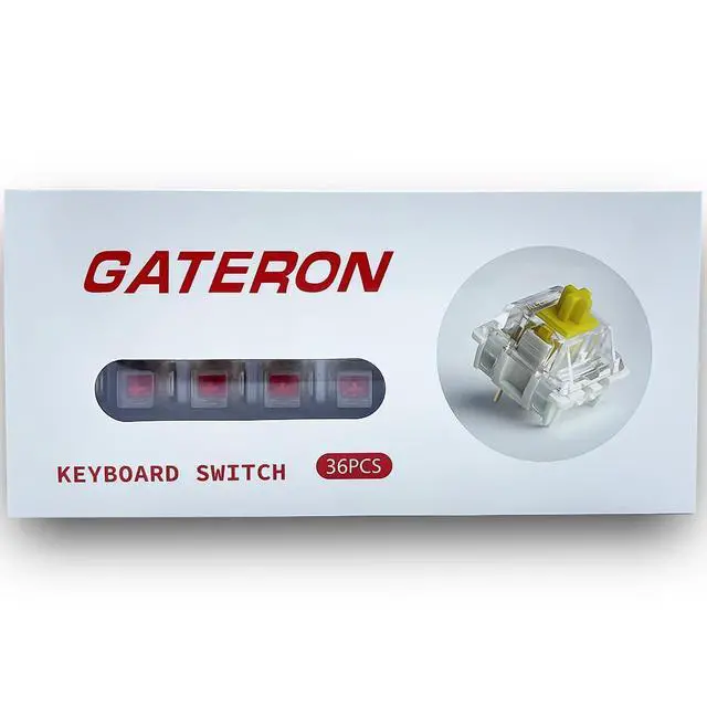 Alt view image 7 of 7 - WRIARICH DRAOZA Gateron G Red Pro 3.0 Switches 3 Pin Pre Lubed RGB SMD Linear Switches for MX Gaming Mechanical Keyboard (G Pro 3.0,Red,36PCS)