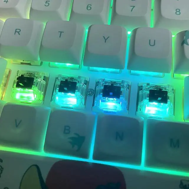Alt view image 4 of 7 - WRIARICH DRAOZA Gateron G Brown Pro 3.0 Switches,3 Pin Pre Lubed RGB SMD Tactile Switches for MX Gaming Mechanical Keyboard (G PRO 3.0,Brown,36PCS)