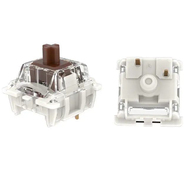 Alt view image 7 of 7 - WRIARICH DRAOZA Gateron G Brown Pro 3.0 Switches,3 Pin Pre Lubed RGB SMD Tactile Switches for MX Gaming Mechanical Keyboard (G PRO 3.0,Brown,36PCS)