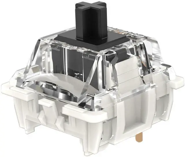 Main image of WRIARICH DRAOZA Gateron G Pro 3.0 Black Switches for Mechanical Keyboard,3 Pin Linear Feel/Pre-Lubed Switches(36pcs,Black,3 Pin)