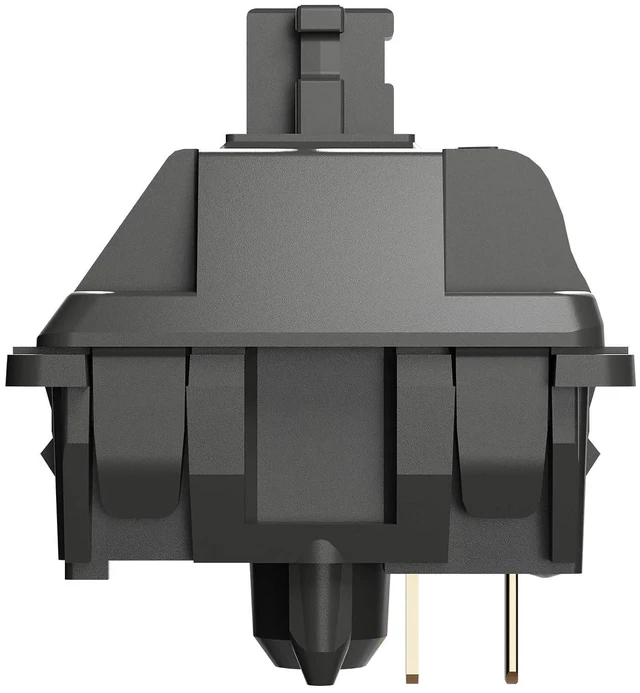 Alt view image 4 of 5 - WRIARICH DRAOZA GATERON Ghost Keyboard Switches,Full POM Pre-lubed 50gf Linear RGB LED 5 Pin 22mm Dual-Stage Spring Key Switches for MX Mechanical Keyboard(72PCS)