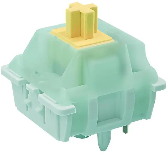 Main image of WRIARICH Gateron Milky Jade Pro Switches,55gf Pre-lubed 5 Pin Linear Keyboard Switches Compatible MX Mechanical Gaming Keyboard72pcs