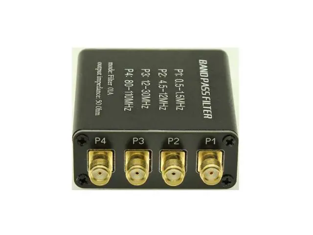 Alt view image 3 of 7 - WRIARICH Malachite Radio Pre-Filter BPF Bandpass Filter 50 Ohm SMA Socket