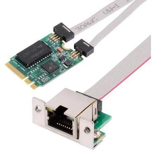 Main image of WRIARICH 2500Mbps 2.5Gbps to 2230 NGFF A+E-Key GBE Gigabit 1000Mbps Ethernet Network LAN Cable Adapter for Desktop Motherboard