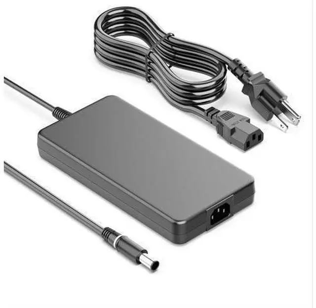Main image of WRIARICH Dual Dell Power Adapter Bundle, 12V 60W Monitor Supply + 240W Gaming Laptop Charger, 5.5×2.5mm & 7.4×5.0mm for Dell Displays & G Series