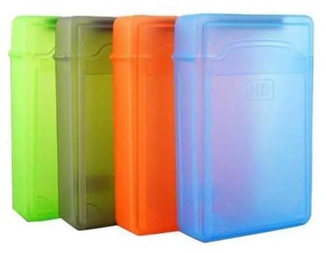 Main image of WRIARICH RIARICH5 PCS 3.5 "Portable IDE Sata HDD External Case Hard Drive Case Hard Case Plastic Protection case