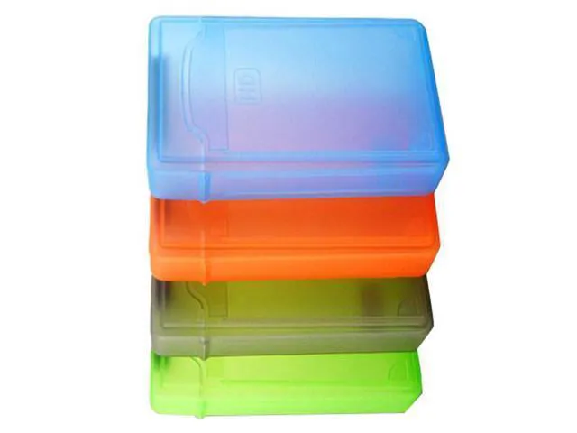 Alt view image 5 of 5 - WRIARICH RIARICH5 PCS 3.5 "Portable IDE Sata HDD External Case Hard Drive Case Hard Case Plastic Protection case