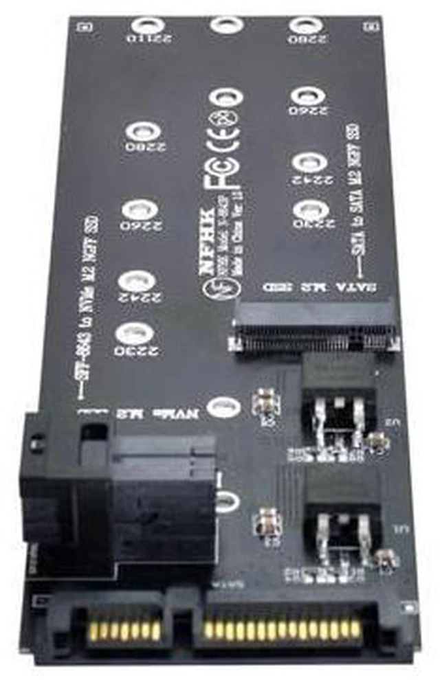 Main image of WRIARICH SFF-8643 to U2 Kit NGFF M-Key to HD Mini SAS NVME PCIe SSD SATA Adapter for Motherboard