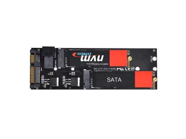 Alt view image 3 of 7 - WRIARICH SFF-8643 to U2 Kit NGFF M-Key to HD Mini SAS NVME PCIe SSD SATA Adapter for Motherboard