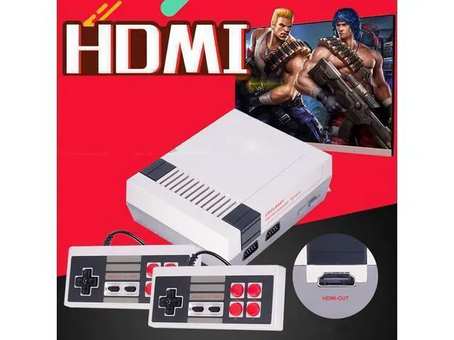 Alt view image 7 of 7 - WRIARICH Retro Classic TV Mini HDMI HD Video Game Console, Built-in 600 Games