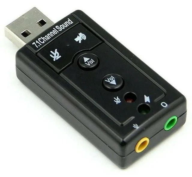 Main image of WRIARICH USB External 7.1 Channel Audio Device Sound Card Adapter For Laptop PC Computer, Sound-Cards Headphone Audio-Adapter External Virtual Portable Stereo USB Usb-2.0
