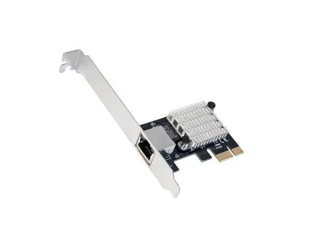 Alt view image 7 of 7 - WRIARICH Vszerda 2.5 Gigabit Ethernet PCI Express PCI-E Network Interface Card 10/100/1000/25000 Mbps RJ45 LAN Intel I225 Chipset, Black (SY-PEX24076)