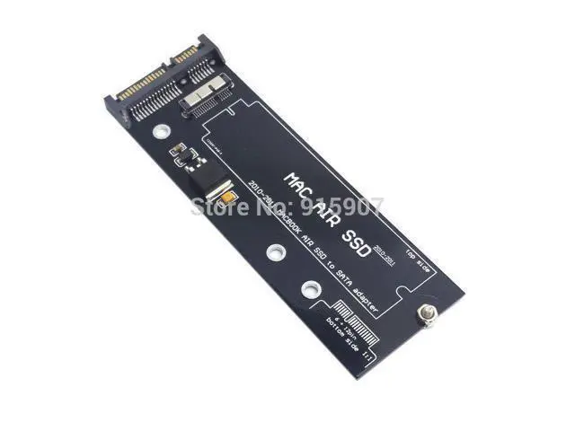 Alt view image 3 of 3 - WRIARICH CY 12+6pin SSD HDD to SATA 22Pin Hard Disk Cartridge Drive PCBA for 2010 2011 Mac book Air A1369 A1370 SSD