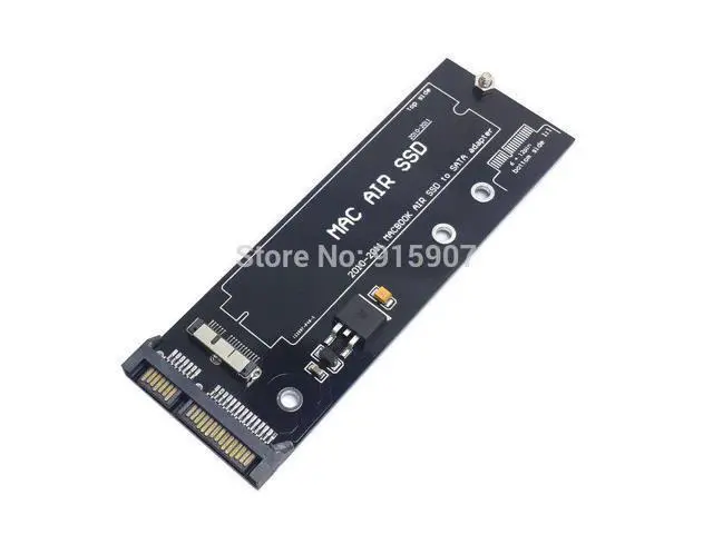 Alt view image 2 of 3 - WRIARICH CY 12+6pin SSD HDD to SATA 22Pin Hard Disk Cartridge Drive PCBA for 2010 2011 Mac book Air A1369 A1370 SSD