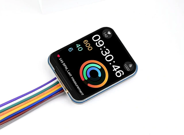 Main image of WRIARICH 1.69inch LCD Display Module 240×280 Resolution 262K Display Colors IPS Screen for Raspberry Pi, Arduino, STM32,Embedded ST7789V2 Driver Chip,SPI Interface