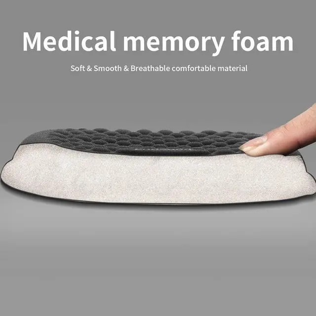 Alt view image 3 of 7 - Cloud Elbow Pad, Desk Arm Rest Support, Soft Memory Foam Wrist Rest, Ergonomic Cushion Padding, Carpal Tunnel Pain Relief Gel Mouse Pillow for Computer Laptop Office Gaming Car Chair Accessory