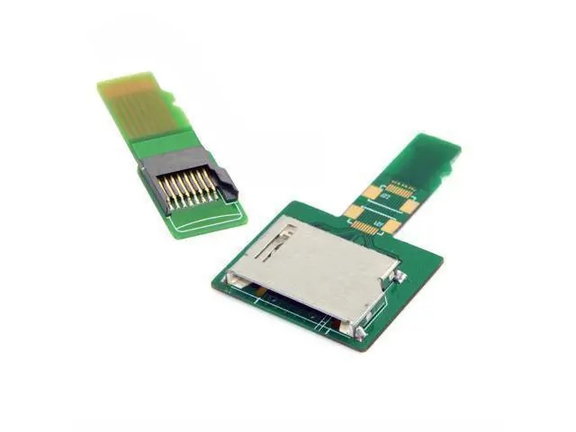 Alt view image 2 of 3 - WRIARICH 1Set SD TF Card Socket Female to Micro-SD TF Male Memory Card Kit Extension Adapter Testing Tools Extender