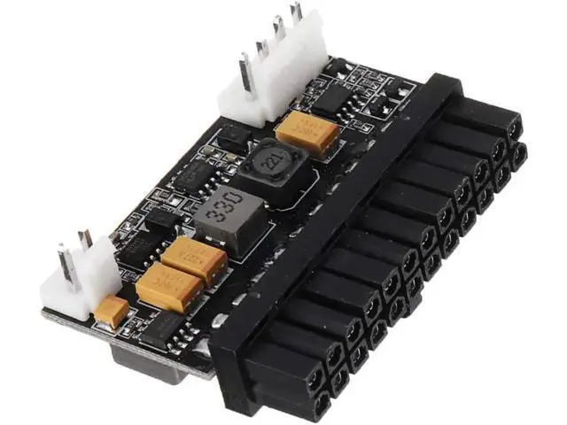Alt view image 7 of 7 - WRIARICH Misaso 150W 24Pin 12V DC Input 150P Output Realan Mini ITX Pico PSU DC ATX PC Switch DC-DC ATX Power Supply for Computer