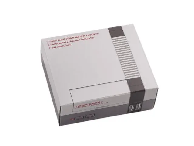 Alt view image 3 of 6 - WRIARICH Retroflag NESPi Case+ Game Console Box With LED Indicator For Raspberry Pi Retroflag NESPi Case+