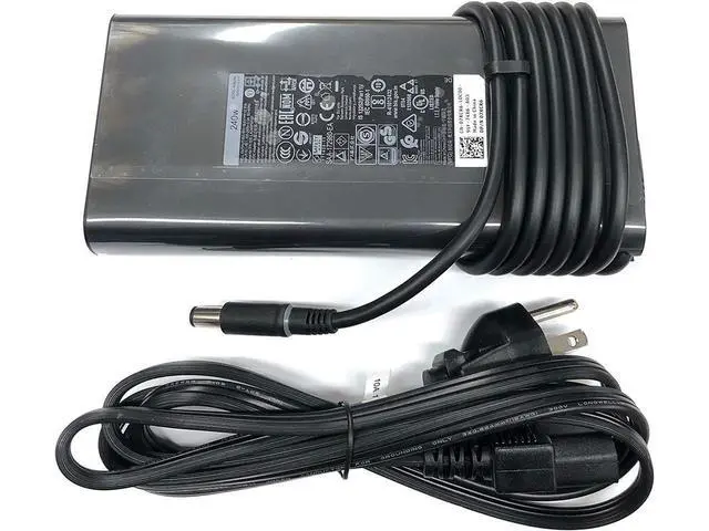 Alt view image 2 of 6 - WRIARICH Precision New 240-Watt 7.4mm Charger Adapter Replacement for Dell Precision 7720 Mobile Workstations Laptop with AC Power Supply Cord
