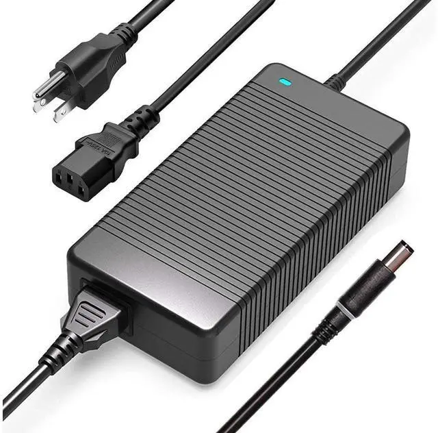 Main image of 330W Charger Replacement for Dell Alienware x17 R1 R2, m17 R3 R4, Area-51m R1 R2 P45E P48E P38E Gaming Laptop 19.5V 16.9A DA330PM190 LA330PM190 DA330PM111 LA330PM160 Power Supply Adapater Cord