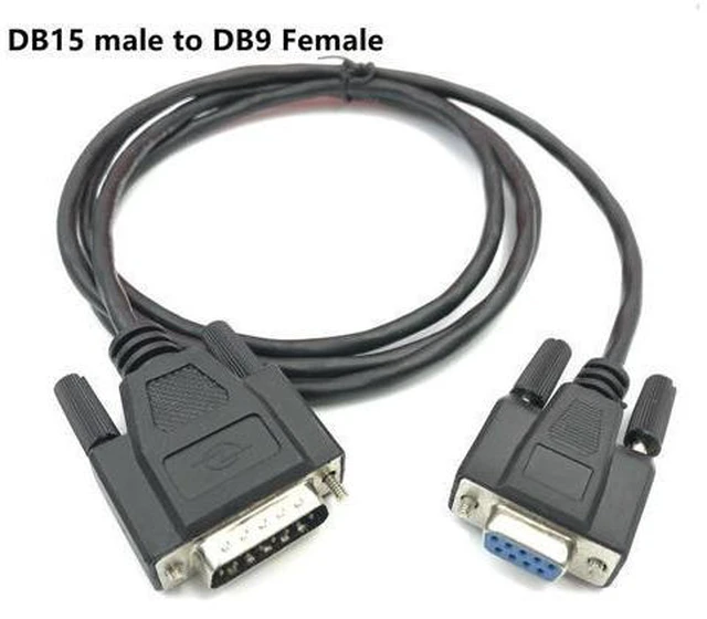 Main image of WRIARICH FOR DB9 9PIN TO DB15 15PIN db9 Female to db15 male cable Professional custom-made DB9 electronic weighing line serial port cable