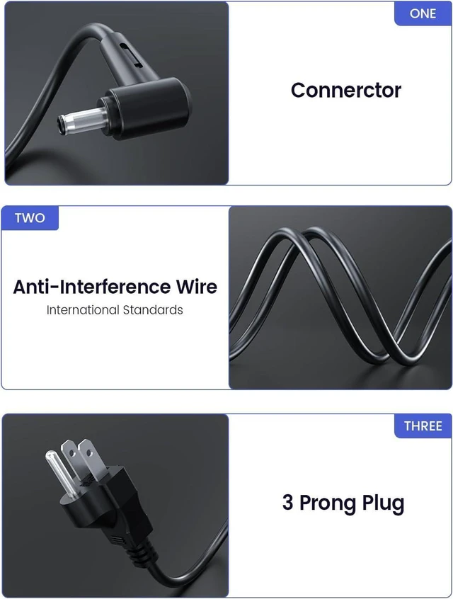 Alt view image 3 of 7 - WRIARICH 150W AC Charger Replacement for Asus Creator Q Q540V Q530V Q540 Q530 Q540VJ Q530VJ Q540VJ-I93050 Laptop Power Adapter Supply Cord