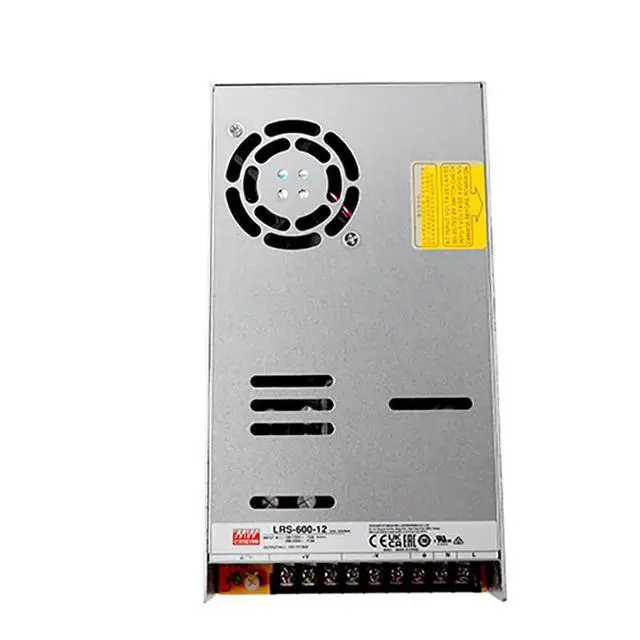 Alt view image 4 of 7 - WRIARICH LRS-600-12 600W 12V 50A AC-DC Switching Power Supply - Designed for Industrial Automation and Mechanical Equipment