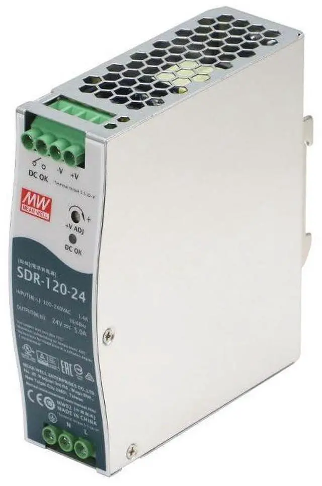 Main image of WRIARICH SDR-120-24 Mean Well Switching Power Supply MeanWell SDR-120-24