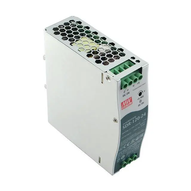 Alt view image 2 of 5 - WRIARICH SDR-120-24 Mean Well Switching Power Supply MeanWell SDR-120-24