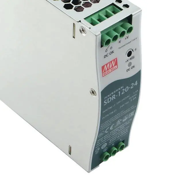 Alt view image 3 of 5 - WRIARICH SDR-120-24 Mean Well Switching Power Supply MeanWell SDR-120-24