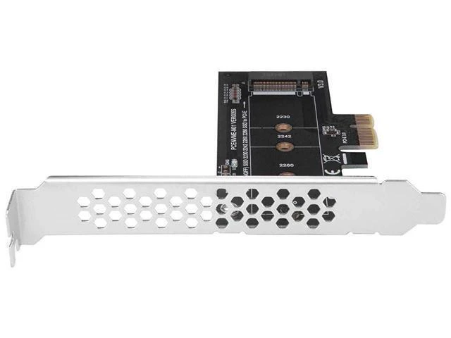 Alt view image 6 of 7 - NVME M.2 SSD M Key to PCI-e 3.0 x1 Host Controller Expansion Card,Supports M2 NGFF PCI-e 3.0, 2.0 or 1.0, NVME or AHCI, M-Key, 2280, 2260, 2242, 2230 Solid State Drives with Low Profile Bracket