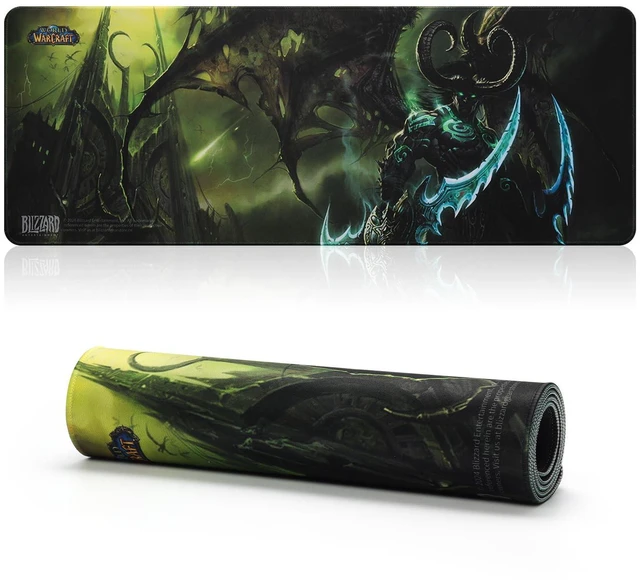 Main image of WRIARICH Blizzard Wow Themed Symbol Gaming Mouse Pad, XXL Desktop Keyboard Mat
