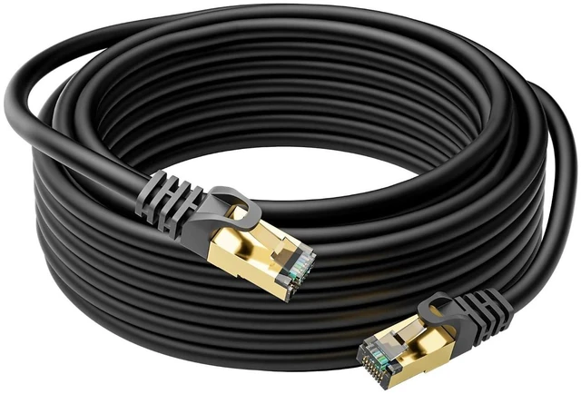 Main image of WRIARICH Cat6 Ethernet Cables 300 FT, Snagless CAT6 RJ45 10Gbps Ethernet Cable, FTP Shielded Ethernet Patch Cord, Cat6 Internet Network LAN Cable, Oxygen-Free Copper, Cat 6 Cable, Gold-Plated Plug