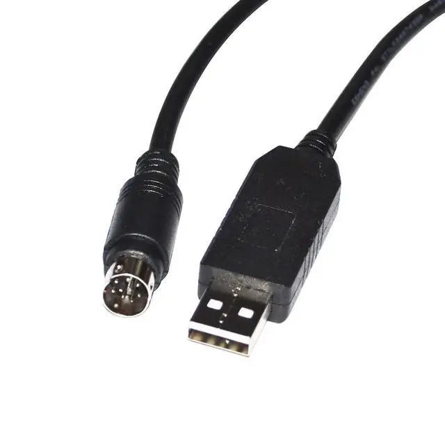 Alt view image 5 of 6 - WRIARICH FTDI FT232RL CHIP USB TO MINI DIN 8 PIN MD8 ADAPTER RS232 SERIAL DATA TRANSFER CABLE FOR APPLE QUICKTAKE 100 150 CAMERA TO PC
5M Length