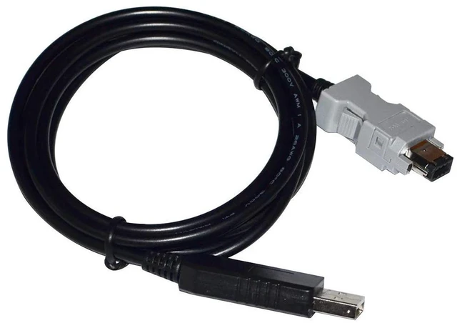 Alt view image 3 of 6 - WRIARICH FTDI USB TO SM-6P ENCODER RS232 SERIAL IEEE1394 COMMUNICATION CABLE FOR SCHNEIDER LXM SERIES SERVO DRIVE CN3 PORT LINK TO PC
5M Length