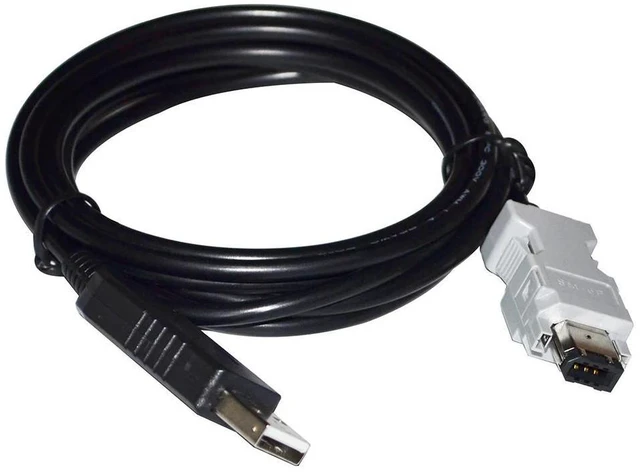 Alt view image 2 of 6 - WRIARICH FTDI USB TO SM-6P ENCODER RS232 SERIAL IEEE1394 COMMUNICATION CABLE FOR SCHNEIDER LXM SERIES SERVO DRIVE CN3 PORT LINK TO PC
5M Length