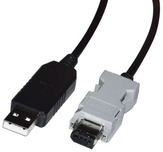 Alt view image 4 of 6 - WRIARICH FTDI USB TO SM-6P ENCODER RS232 SERIAL IEEE1394 COMMUNICATION CABLE FOR SCHNEIDER LXM SERIES SERVO DRIVE CN3 PORT LINK TO PC
5M Length
