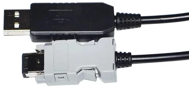 Alt view image 5 of 6 - WRIARICH FTDI USB TO SM-6P ENCODER RS232 SERIAL IEEE1394 COMMUNICATION CABLE FOR SCHNEIDER LXM SERIES SERVO DRIVE CN3 PORT LINK TO PC
5M Length