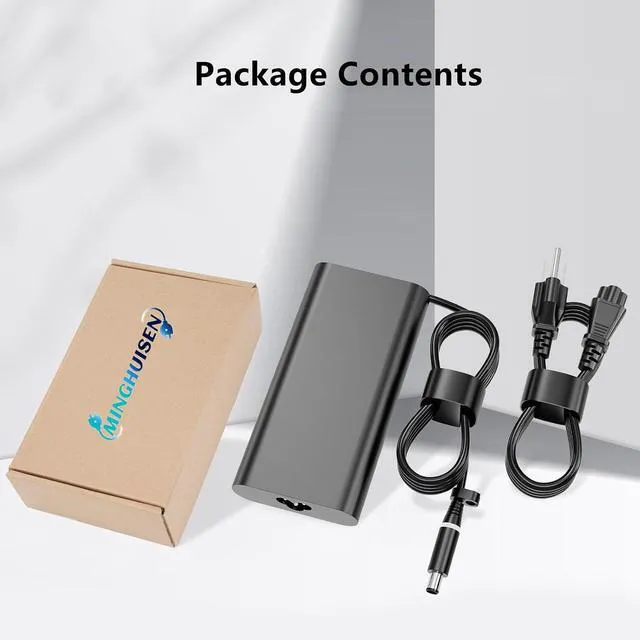 Alt view image 6 of 6 - WRIARICH 180W 19.5V 9.23A GaN AC Laptop Charger Compatible with Dell Precision 7680 7670 7770 7780 7510 7520 7530 7540 7550 7560 G5 G7 15 17 7588 7790 7577 5587 3579 3779 Power Supply Adapter