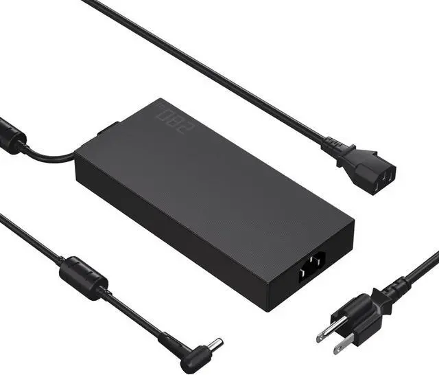 Main image of WRIARICH 14A 20V 280W for Asus Laptop Charger 6.0 x 3.7MM, Compatible with ROG Strix G15 G17 G614 G713 G814 Scar 15 17 G532L G732L G733Z Zephyrus S17 M16 Gaming A16 FA617 Laptop-Grid Surface Design