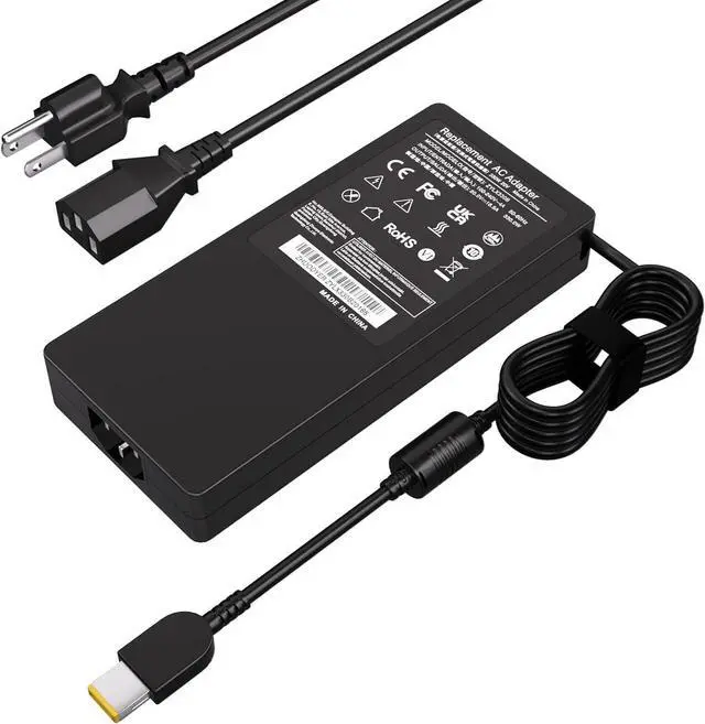 Main image of WRIARICH 330W for Lenovo Laptop Charger Rectangle Tip Fit for Lenovo Legion Laptop